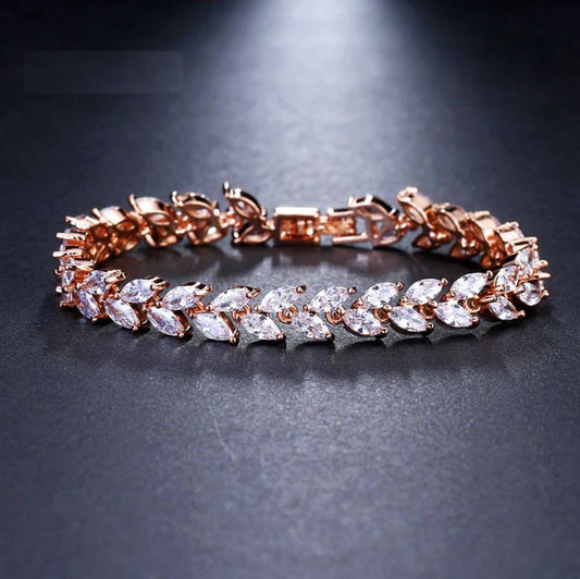 Nemorina Foliora Bracelet | Rose Gold 18k