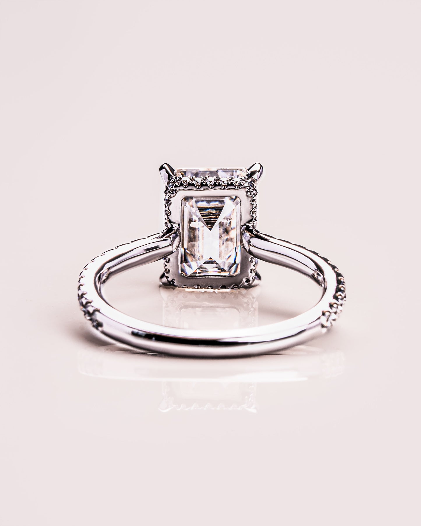 Jasmine (with Pavé) - Emerald | Silver