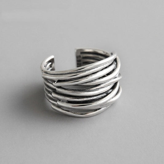 Adjustable Layered Ring