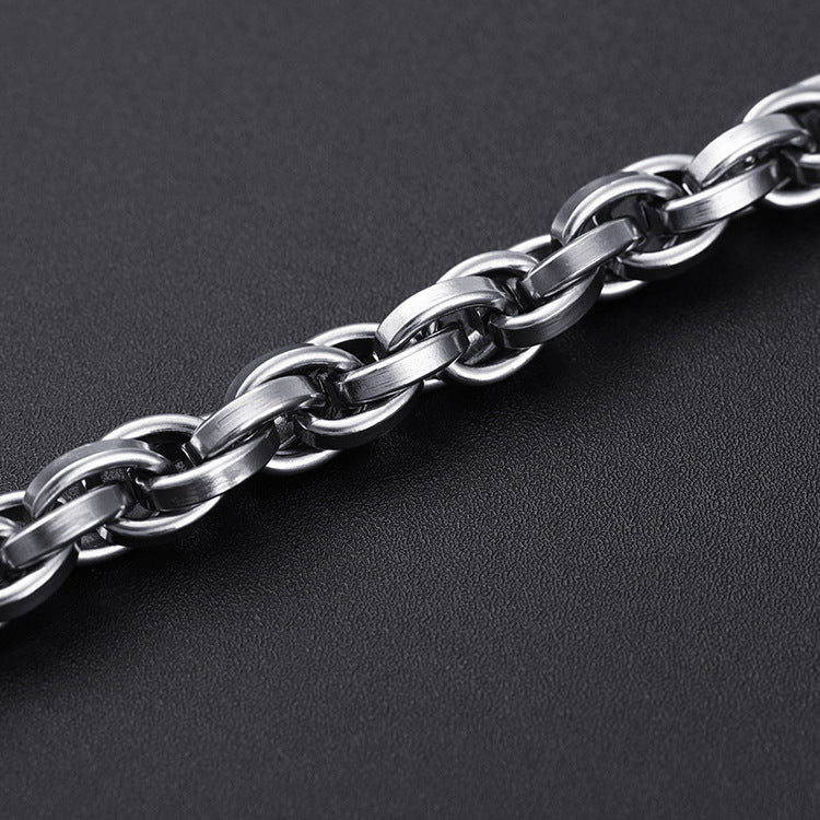 Riven Knox Bracelet | White Gold 16k