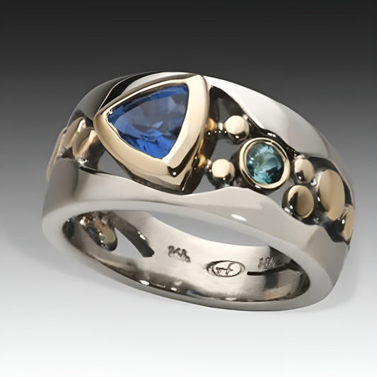 Blue Vintage Ring